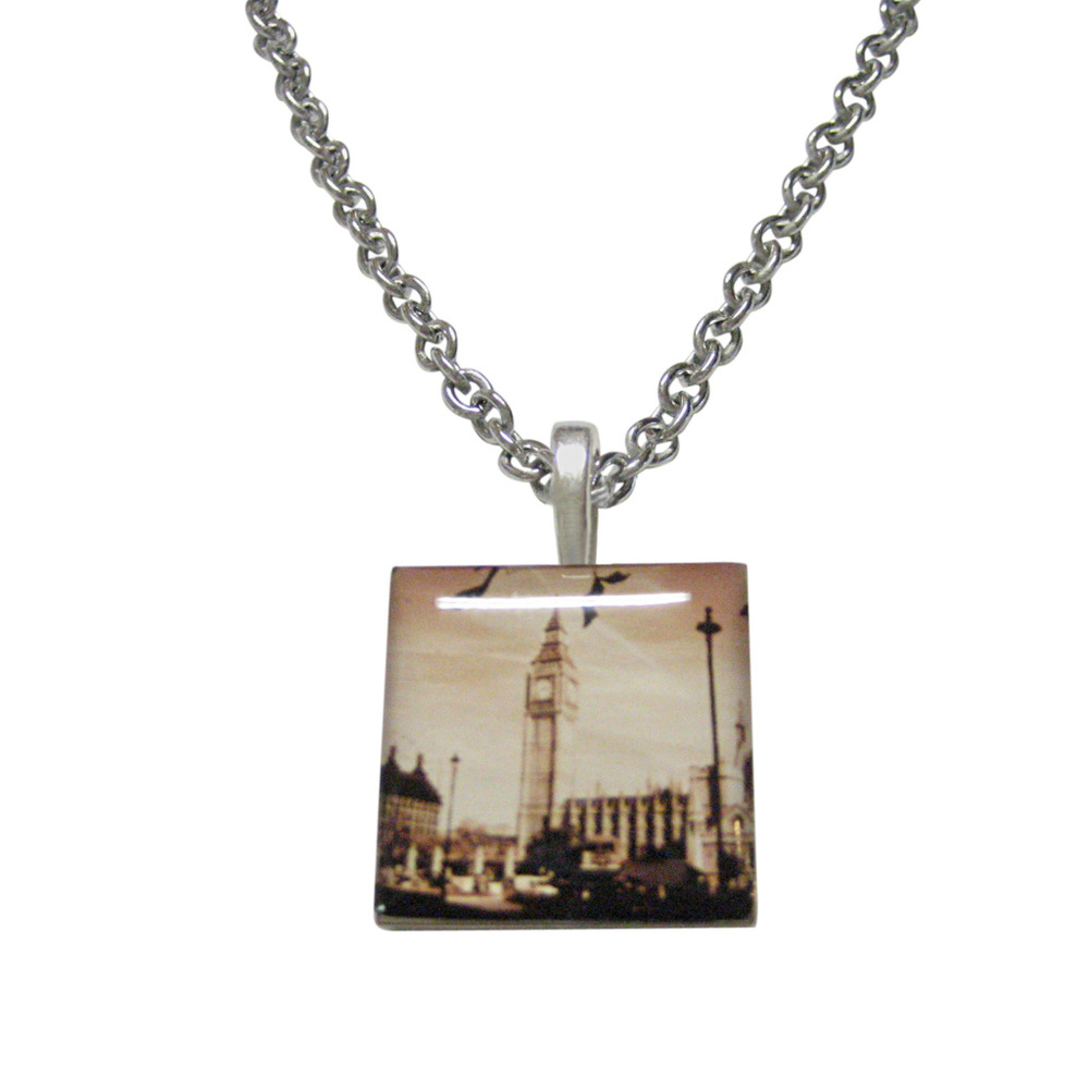 Iconic London Big Ben Pendant Necklace